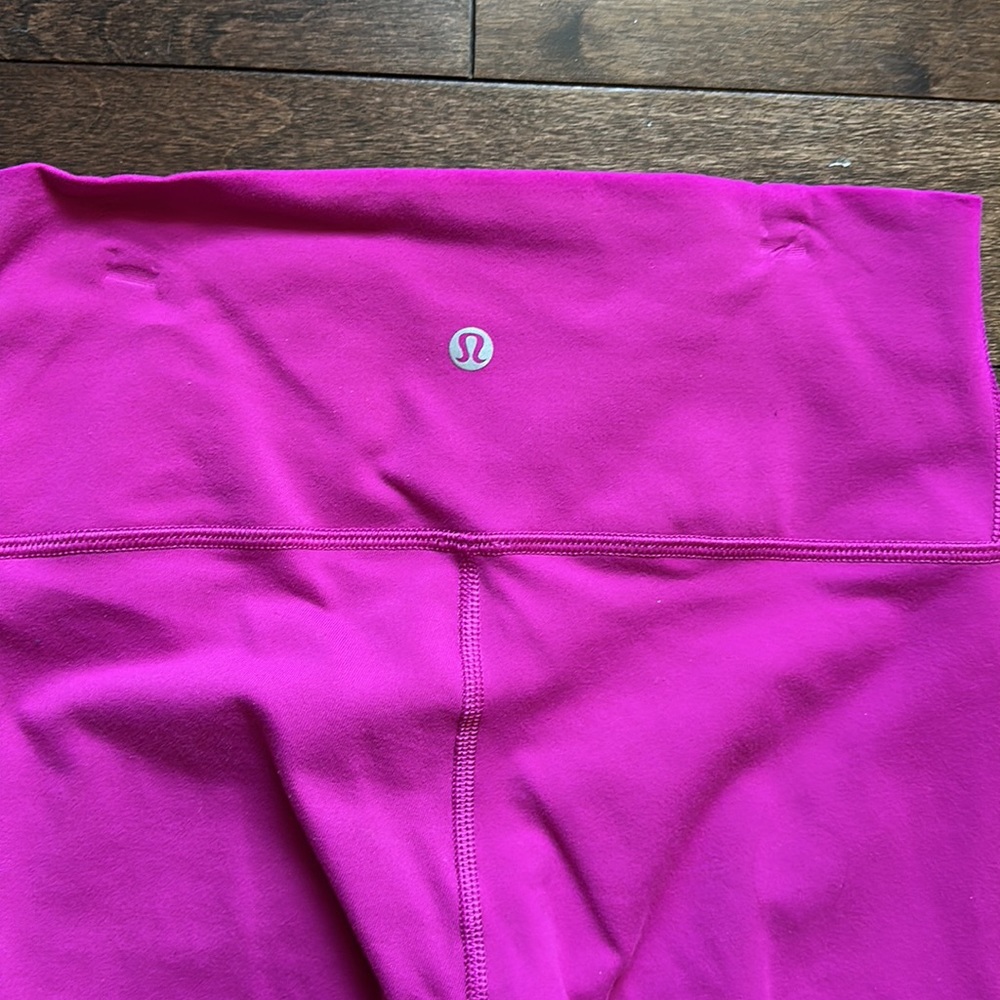 Lululemon High Times 7/8 Pant Raspberry 6 - Picture 7 of 9